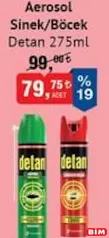 DETAN AEROSOL SİNEK/BÖCEK 275 ML fiyat ve kampanya bilgisi